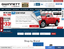 Tablet Screenshot of gwinnettcdjr.com